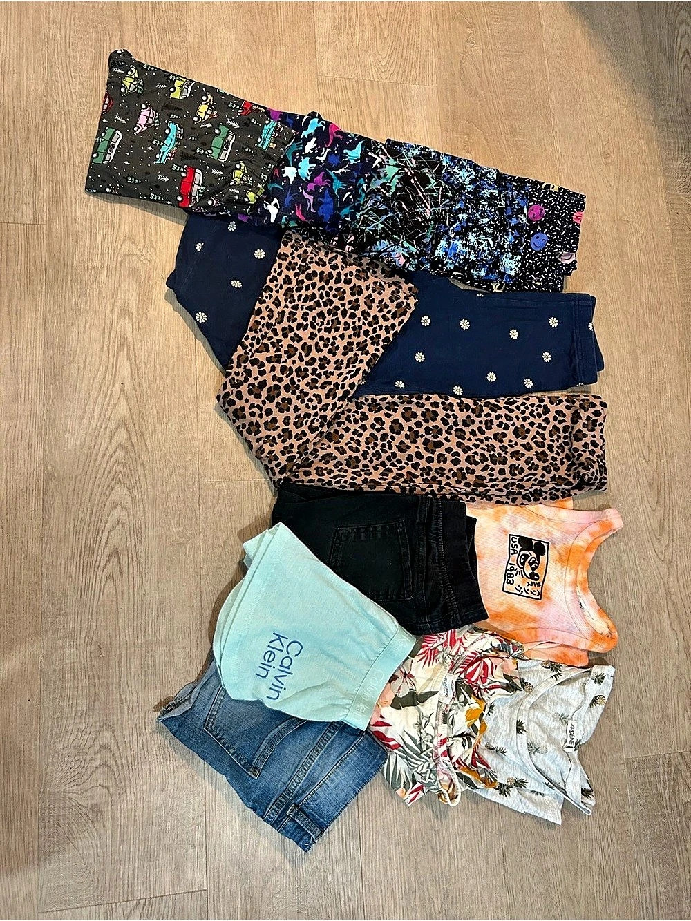 Girls Tween Clothing Bundle 13 Pc Size 10-12 Ardennes Old Navy H&M Sweetlegs